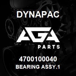 4700100040 Dynapac Bearing Assy.1 | AGA Parts