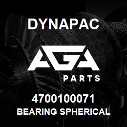4700100071 Dynapac Bearing Spherical | AGA Parts