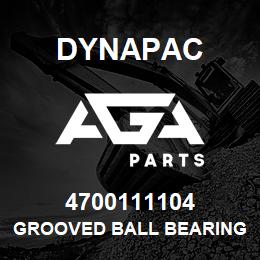 4700111104 Dynapac GROOVED BALL BEARING | AGA Parts