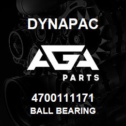 4700111171 Dynapac BALL BEARING | AGA Parts
