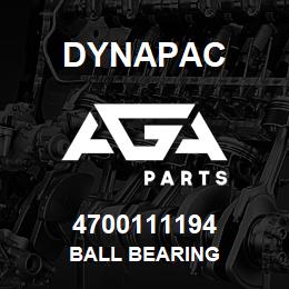4700111194 Dynapac BALL BEARING | AGA Parts