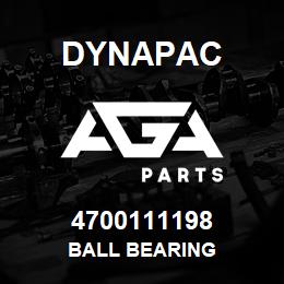 4700111198 Dynapac BALL BEARING | AGA Parts