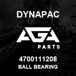 4700111208 Dynapac BALL BEARING | AGA Parts