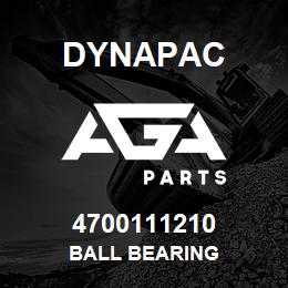 4700111210 Dynapac Ball Bearing | AGA Parts