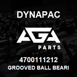 4700111212 Dynapac GROOVED BALL BEARI | AGA Parts