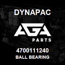 4700111240 Dynapac BALL BEARING | AGA Parts