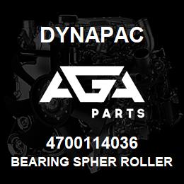 4700114036 Dynapac Bearing Spher Roller Vib | AGA Parts