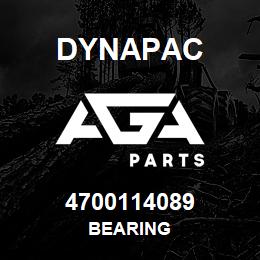4700114089 Dynapac Bearing | AGA Parts