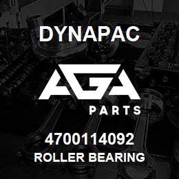 4700114092 Dynapac ROLLER BEARING | AGA Parts