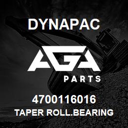 4700116016 Dynapac TAPER ROLL.BEARING | AGA Parts