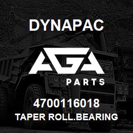 4700116018 Dynapac TAPER ROLL.BEARING | AGA Parts