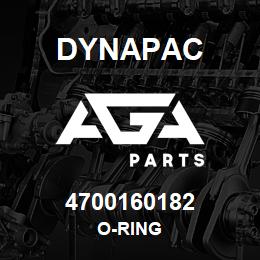 4700160182 Dynapac O-RING | AGA Parts