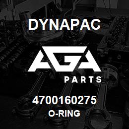 4700160275 Dynapac O-RING | AGA Parts