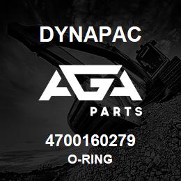 4700160279 Dynapac O-Ring | AGA Parts