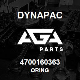 4700160363 Dynapac ORing | AGA Parts