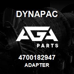 4700182947 Dynapac ADAPTER | AGA Parts