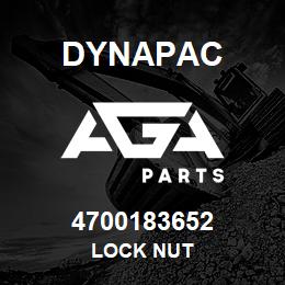 4700183652 Dynapac LOCK NUT | AGA Parts