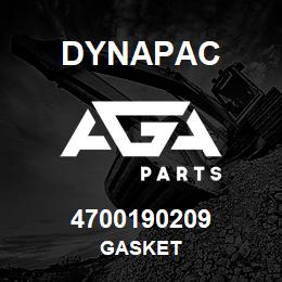 4700190209 Dynapac GASKET | AGA Parts