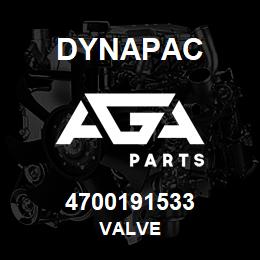 4700191533 Dynapac VALVE | AGA Parts