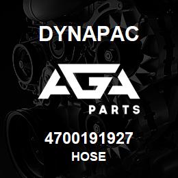 4700191927 Dynapac HOSE | AGA Parts