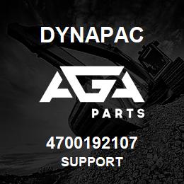 4700192107 Dynapac SUPPORT | AGA Parts