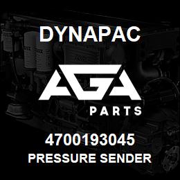 4700193045 Dynapac PRESSURE SENDER | AGA Parts
