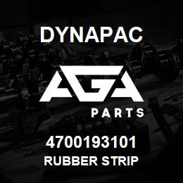 4700193101 Dynapac RUBBER STRIP | AGA Parts