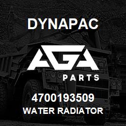 4700193509 Dynapac WATER RADIATOR | AGA Parts