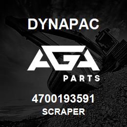 4700193591 Dynapac SCRAPER | AGA Parts