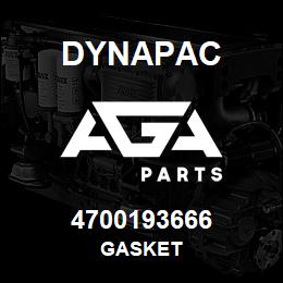 4700193666 Dynapac GASKET | AGA Parts