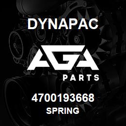 4700193668 Dynapac SPRING | AGA Parts