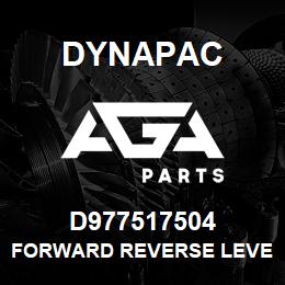 D977517504 Dynapac FORWARD REVERSE LEVER | AGA Parts