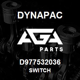 D977532036 Dynapac SWITCH | AGA Parts