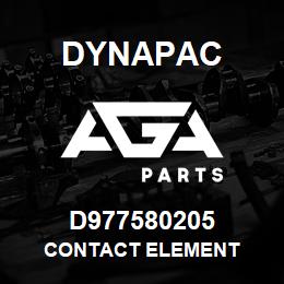 D977580205 Dynapac CONTACT ELEMENT | AGA Parts