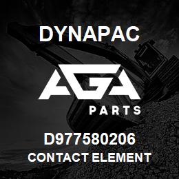 D977580206 Dynapac CONTACT ELEMENT | AGA Parts