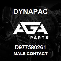 D977580261 Dynapac MALE CONTACT | AGA Parts
