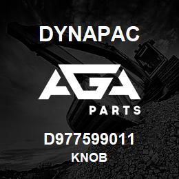 D977599011 Dynapac KNOB | AGA Parts