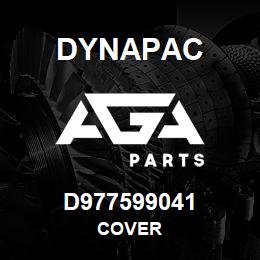 D977599041 Dynapac COVER | AGA Parts