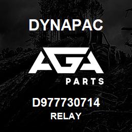 D977730714 Dynapac RELAY | AGA Parts