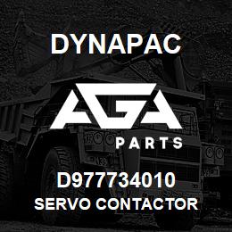 D977734010 Dynapac SERVO CONTACTOR | AGA Parts