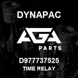 D977737525 Dynapac TIME RELAY | AGA Parts