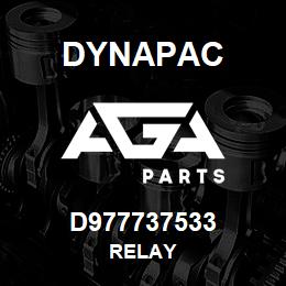 D977737533 Dynapac RELAY | AGA Parts