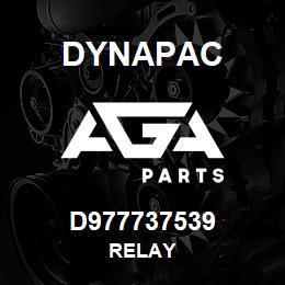 D977737539 Dynapac RELAY | AGA Parts