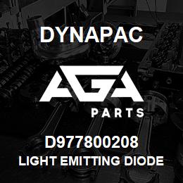 D977800208 Dynapac Light emitting diode | AGA Parts