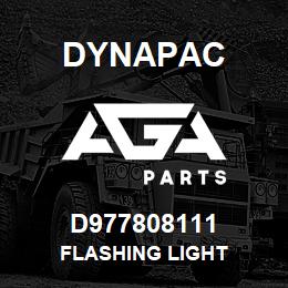 D977808111 Dynapac FLASHING LIGHT | AGA Parts