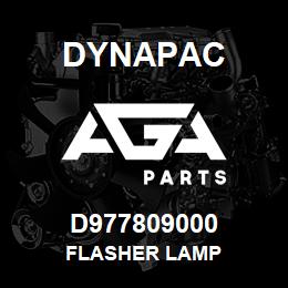 D977809000 Dynapac FLASHER LAMP | AGA Parts