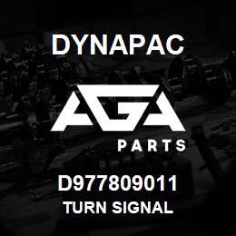 D977809011 Dynapac TURN SIGNAL | AGA Parts
