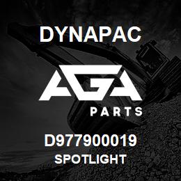 D977900019 Dynapac SPOTLIGHT | AGA Parts