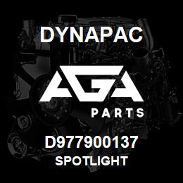 D977900137 Dynapac SPOTLIGHT | AGA Parts