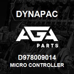 D978009014 Dynapac MICRO CONTROLLER | AGA Parts